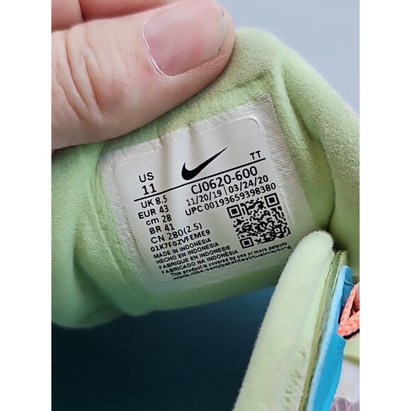 Nike Womens Air Max 270 React SE 'Light Arctic Pink' CJ0620-600 Size 11 - Picture 6 of 7